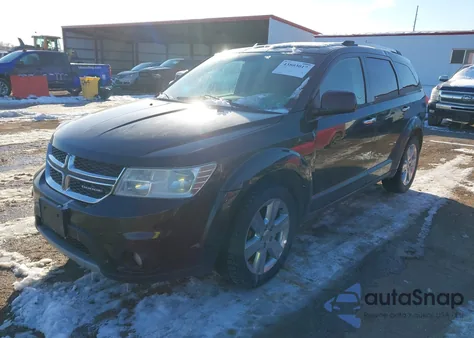 2012 Dodge Journey Crew из США, поврежденный, VIN 3C4PDCDGXCT159613
